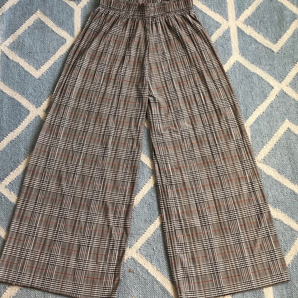 Long flowy pants.